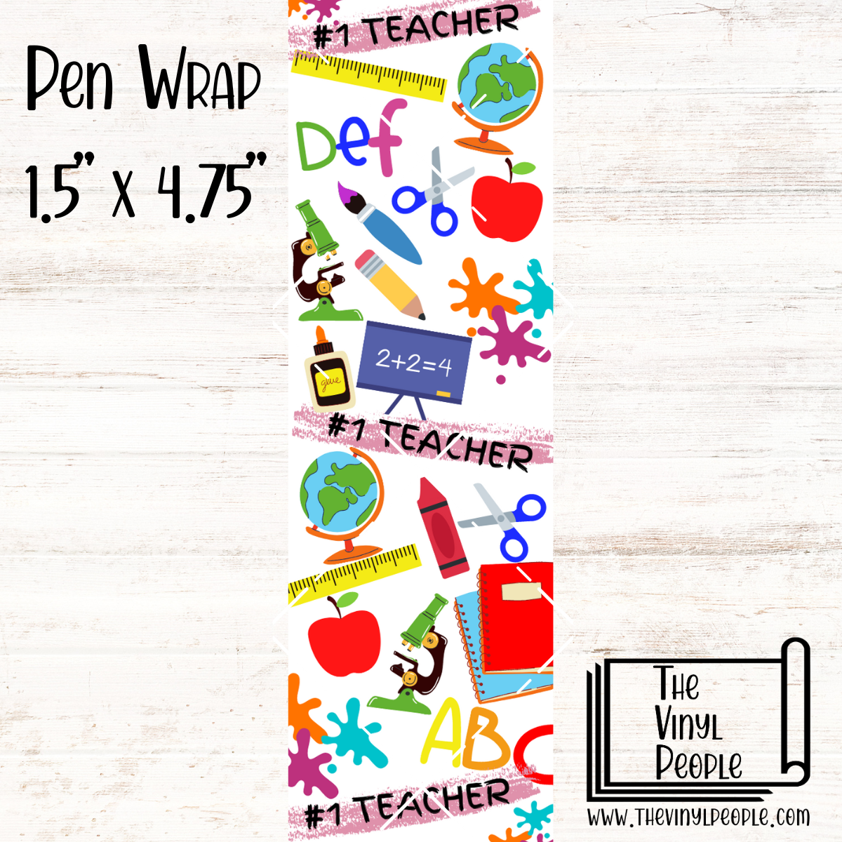 #1 Teacher Pen Wrap