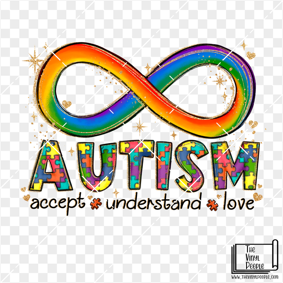 Accept Understand Love Vinyl Decal