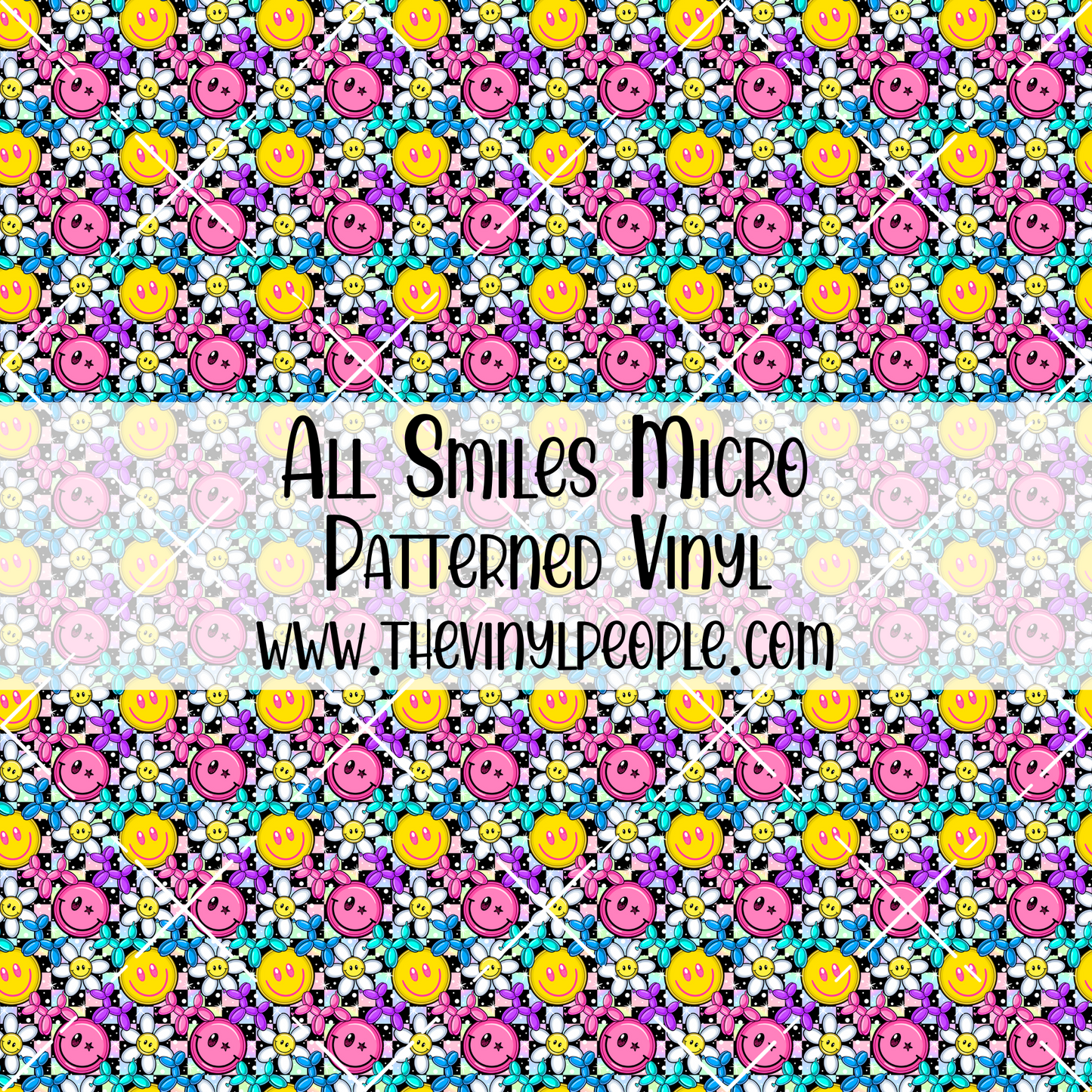 All Smiles Patterned Vinyl