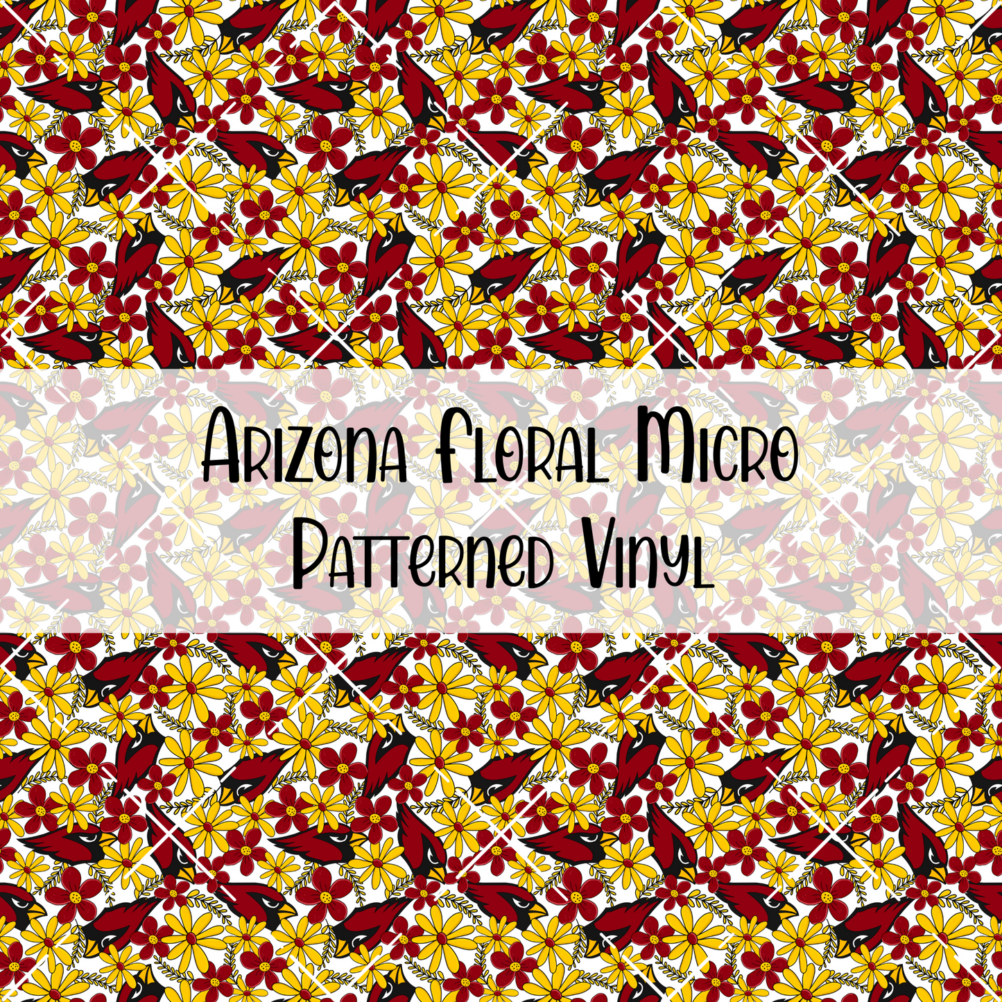 Arizona Floral Patterned Vinyl