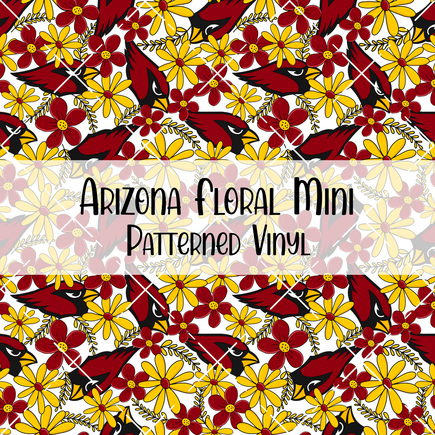 Arizona Floral Patterned Vinyl