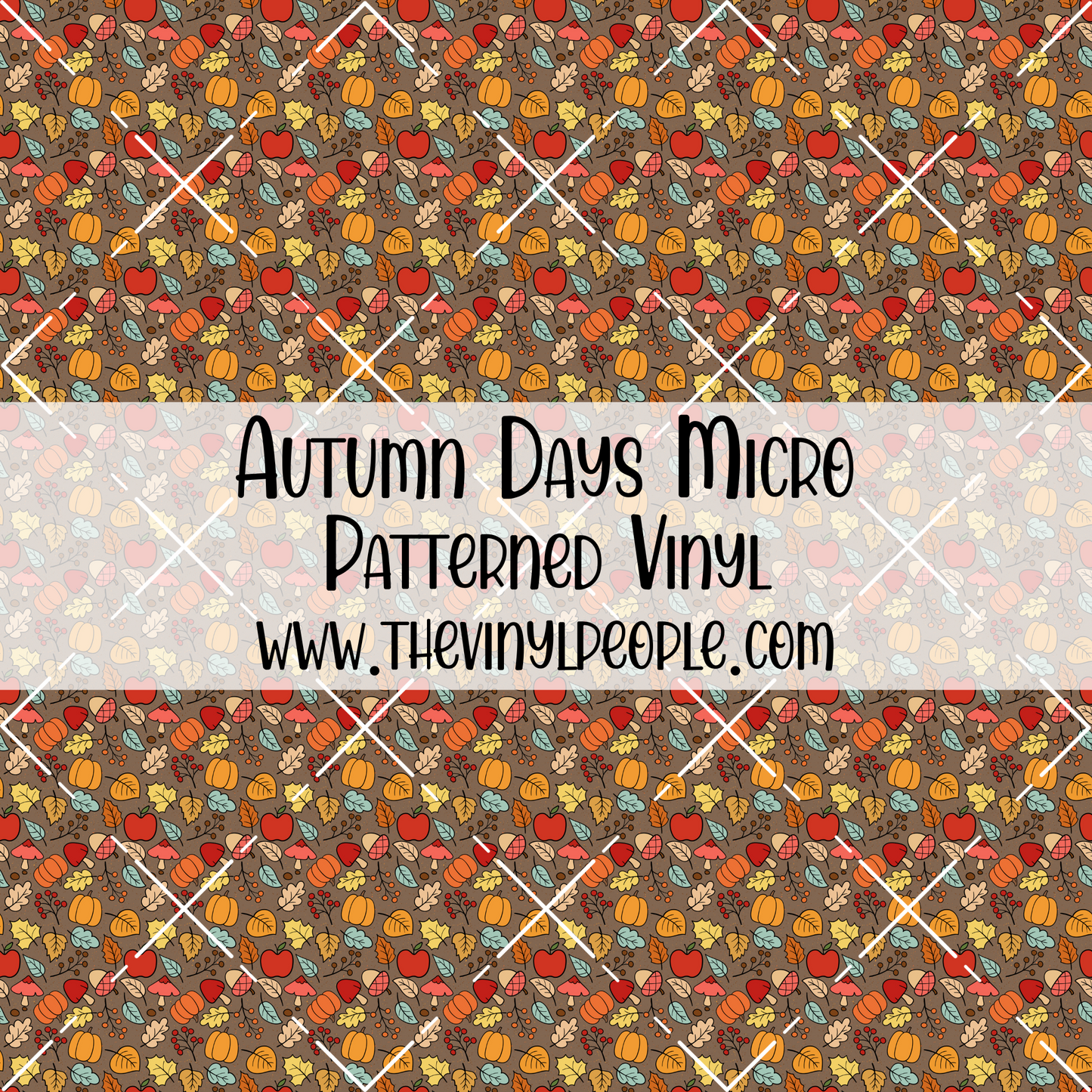 Autumn Days Patterned Vinyl