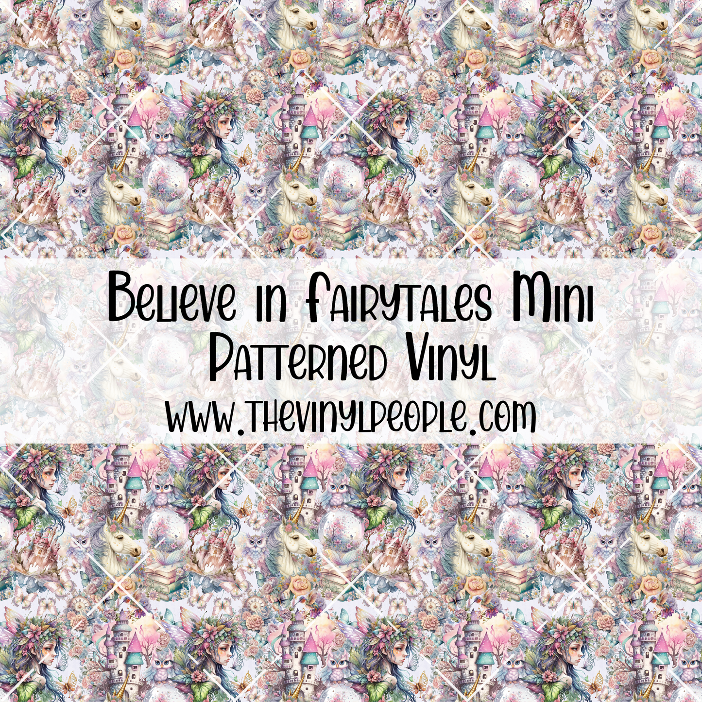 Believe in Fairytales Patterned Vinyl