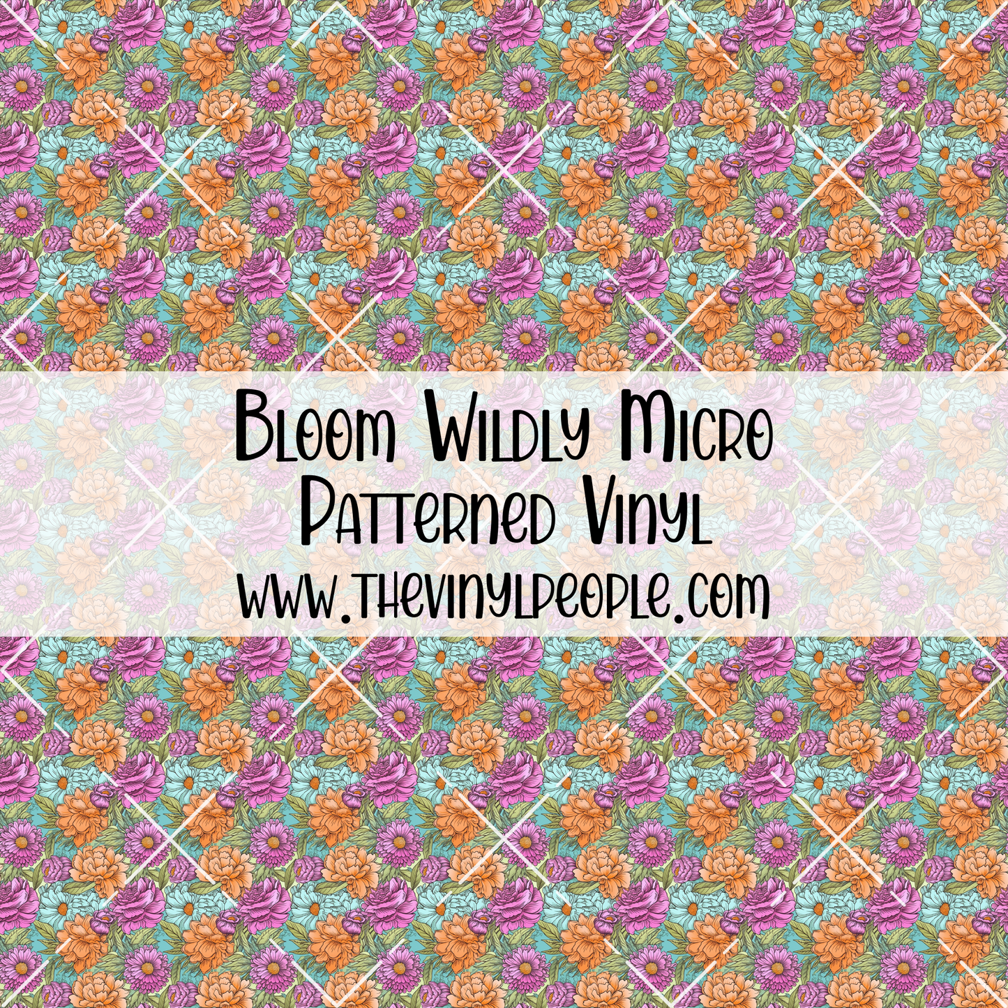 Bloom Wildly Patterned Vinyl