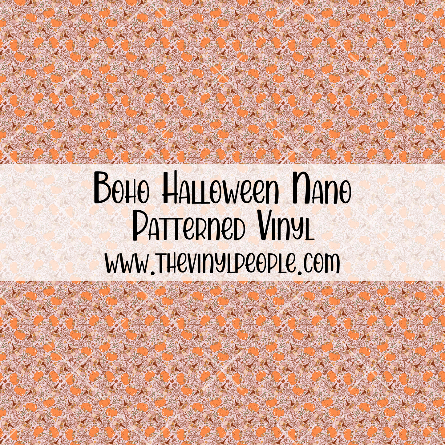 Boho Halloween Patterned Vinyl