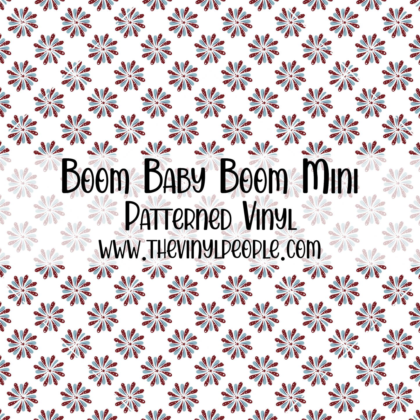 Boom Baby Boom Patterned Vinyl