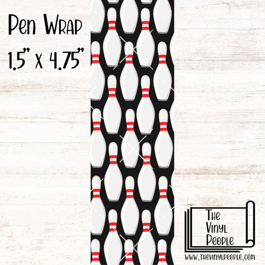 Bowling Pins Pen Wrap