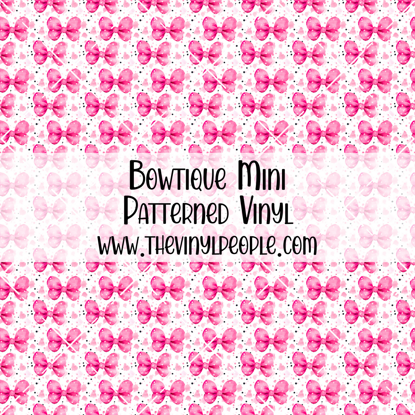 Bowtique Patterned Vinyl