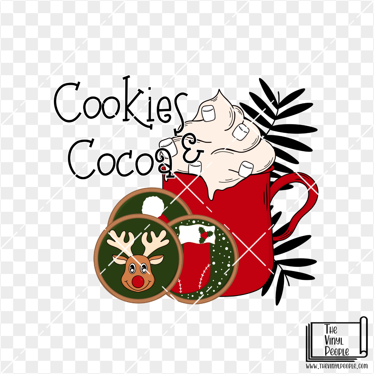 Cookies & Cocoa Vinyl Decal