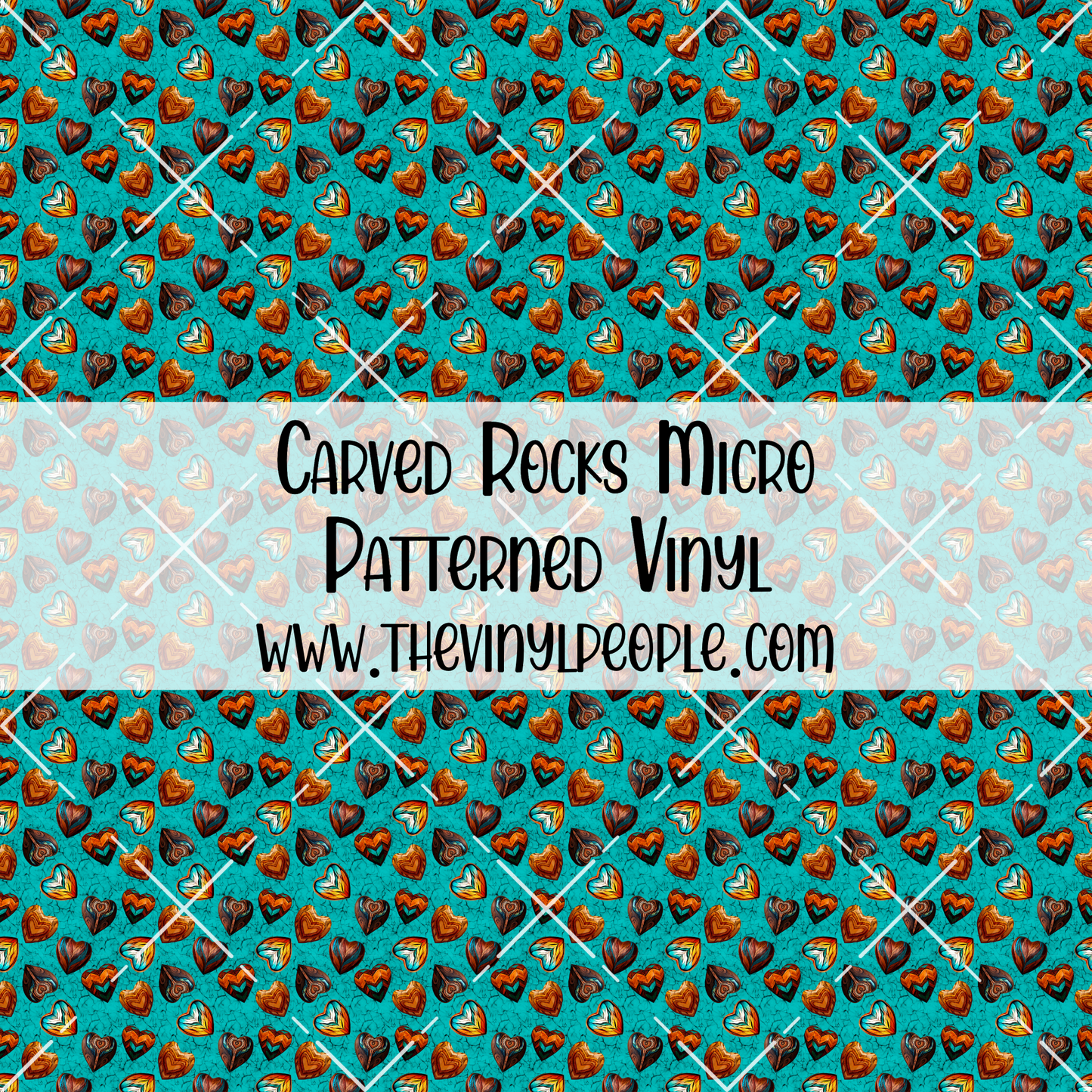 Carved Rocks Patterned Vinyl