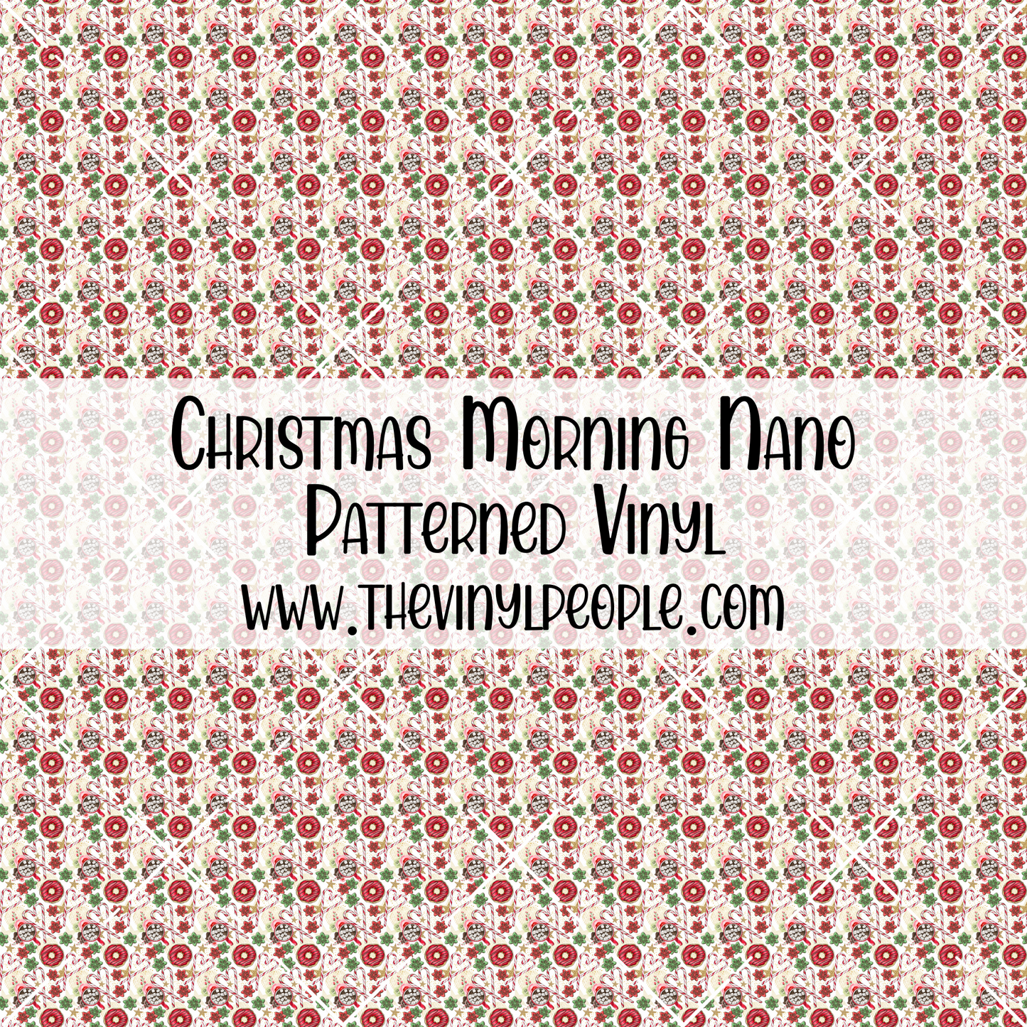 Christmas Morning Patterned Vinyl