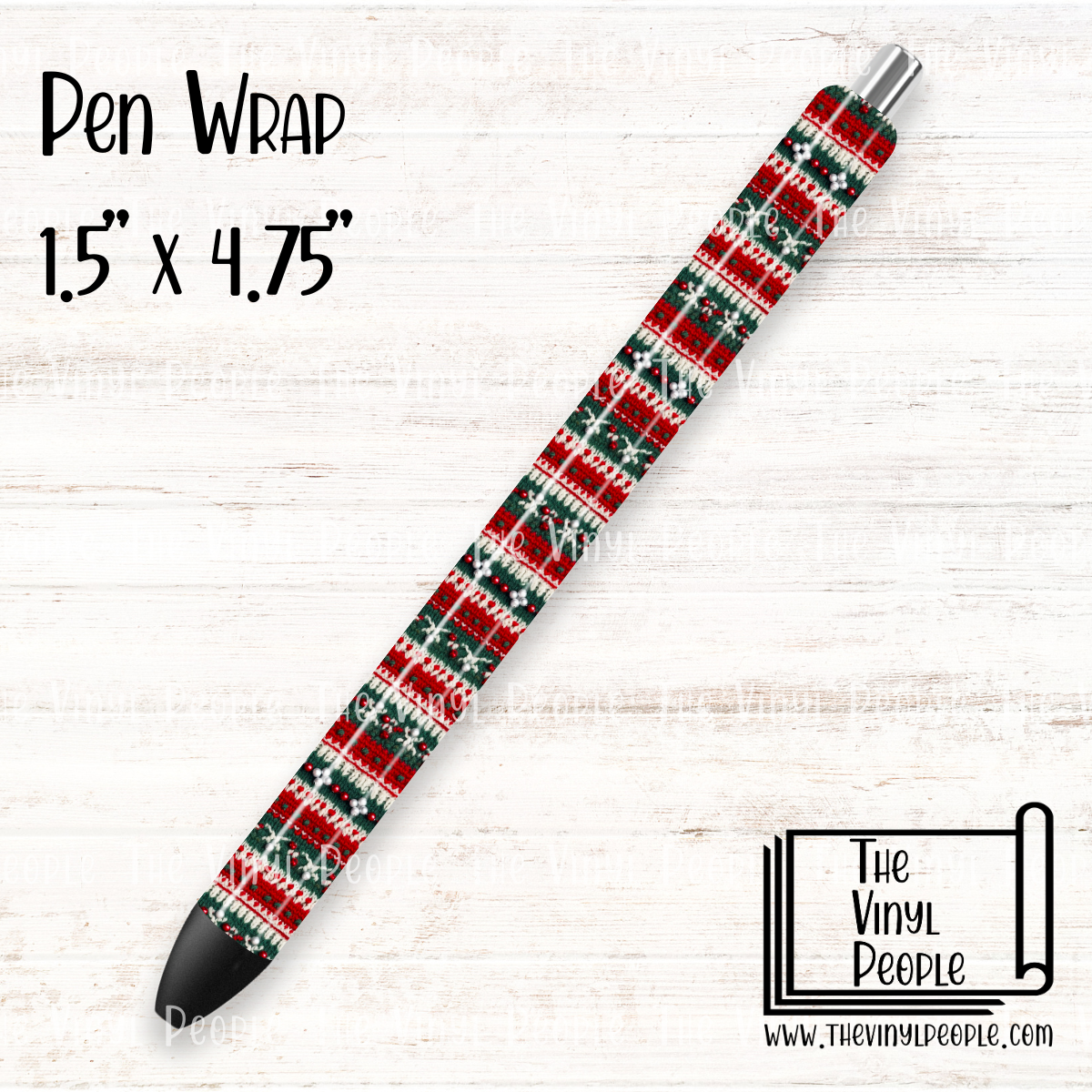 Christmas Sweater Pen Wrap