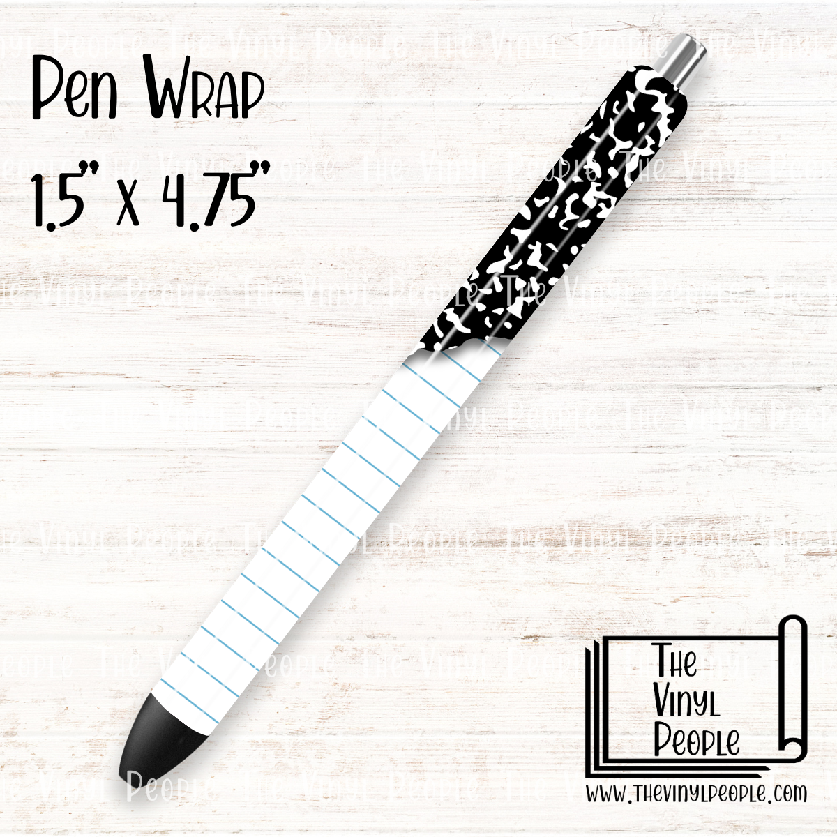 Composition Paper Pen Wrap