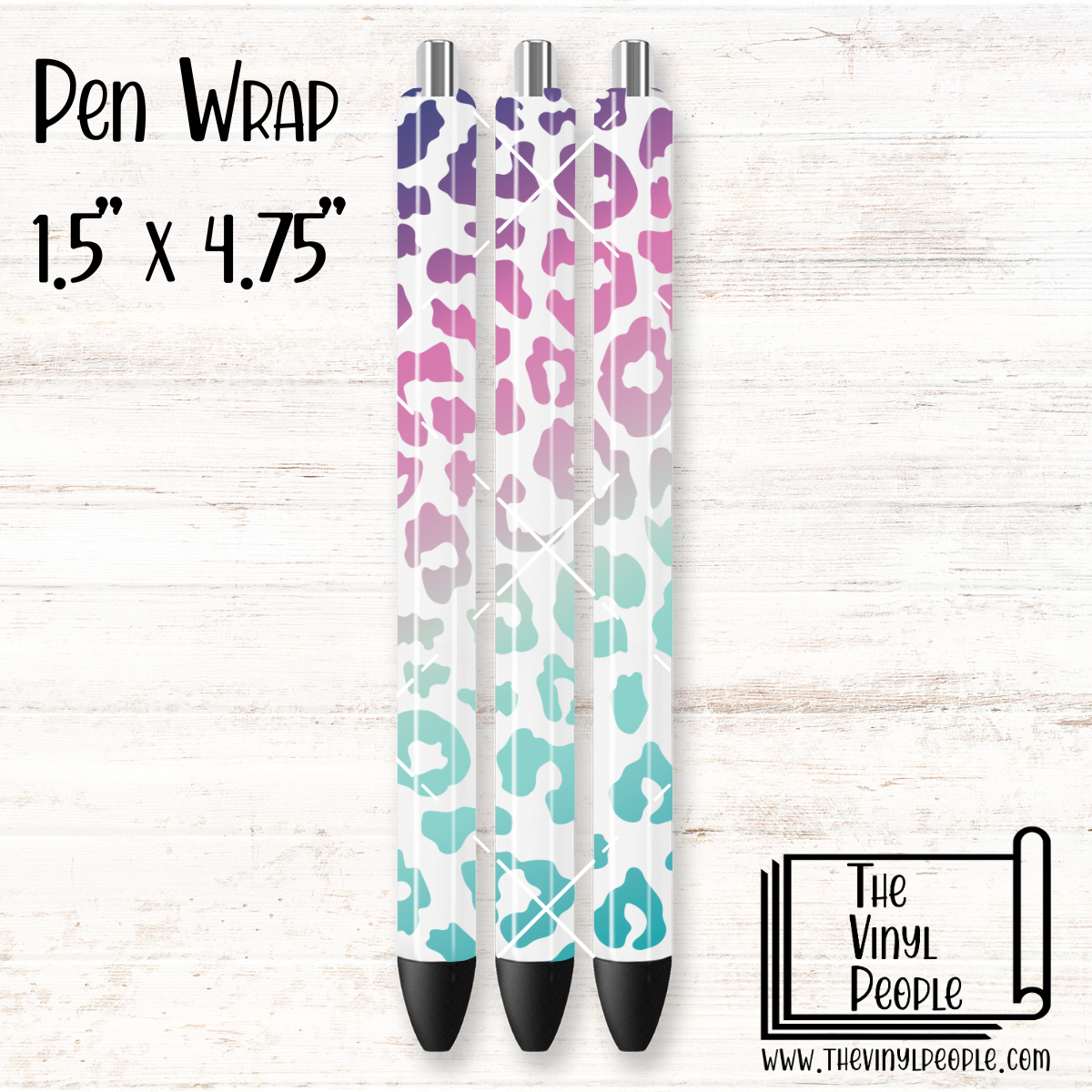 Cool Leopard Ombré Pen Wrap