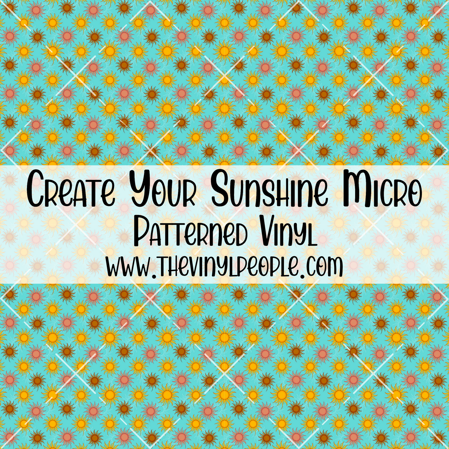 Create Your Sunshine Patterned Vinyl
