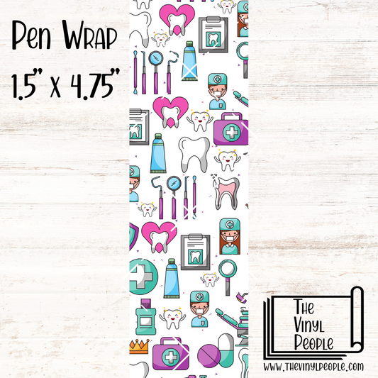 Dental Life Pen Wrap