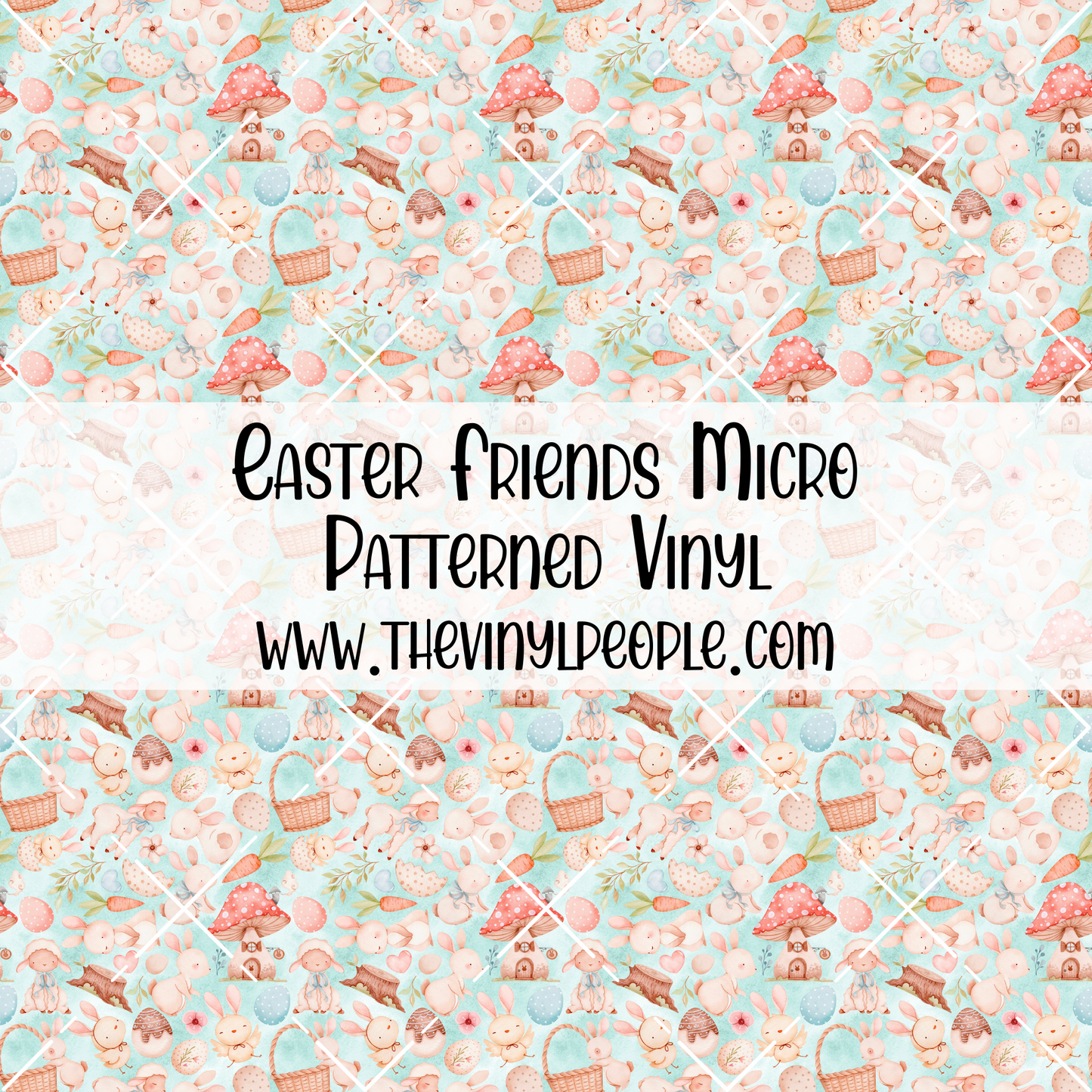 Easter Friends Patterned Vinyl