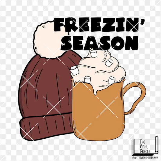 Freezin' Season Vinyl Decal