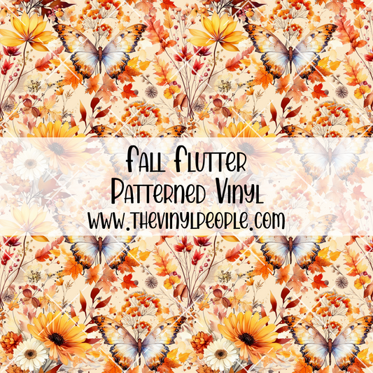 Fall Flutter Patterned Vinyl