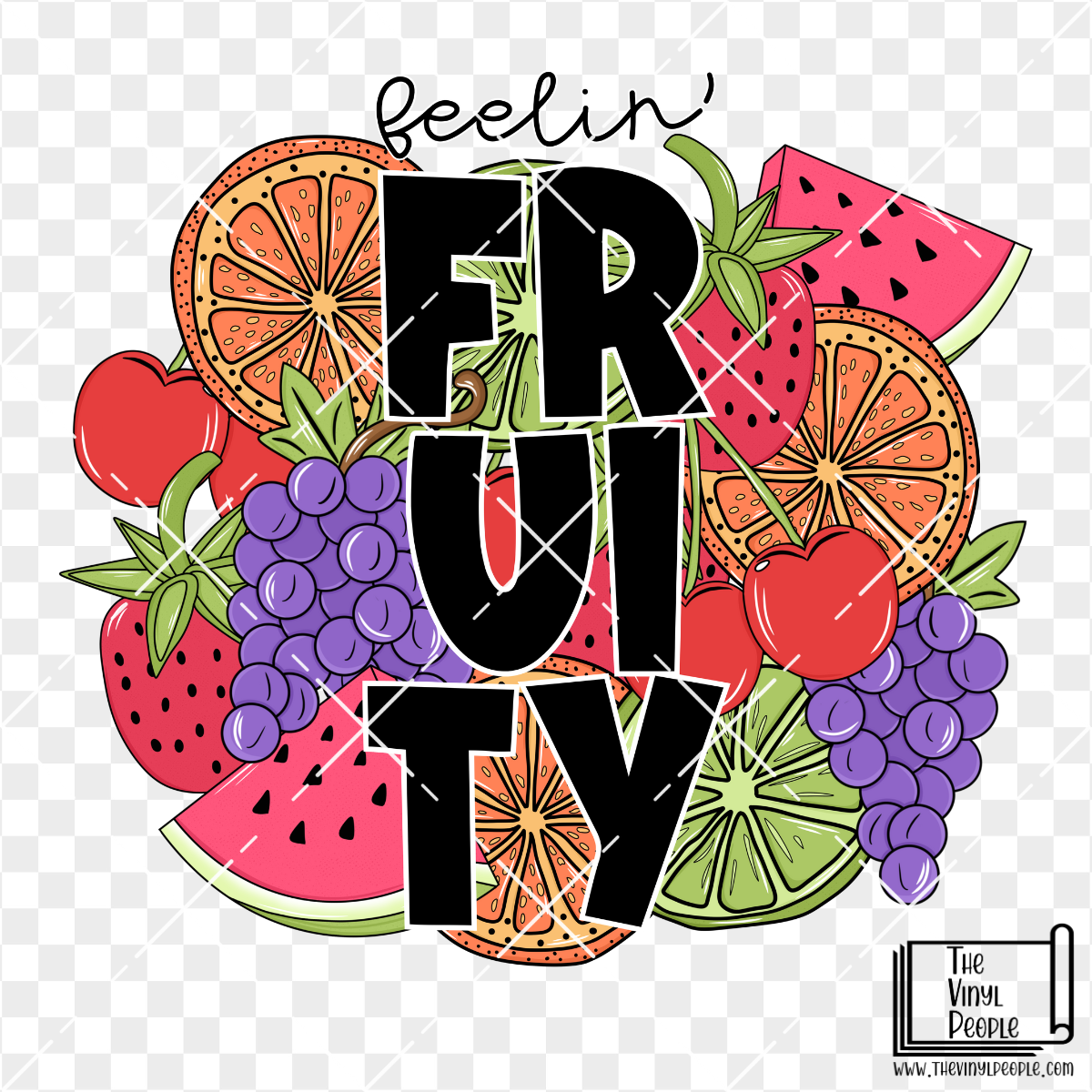 Feelin' Fresh & Fruity Vinyl Decal