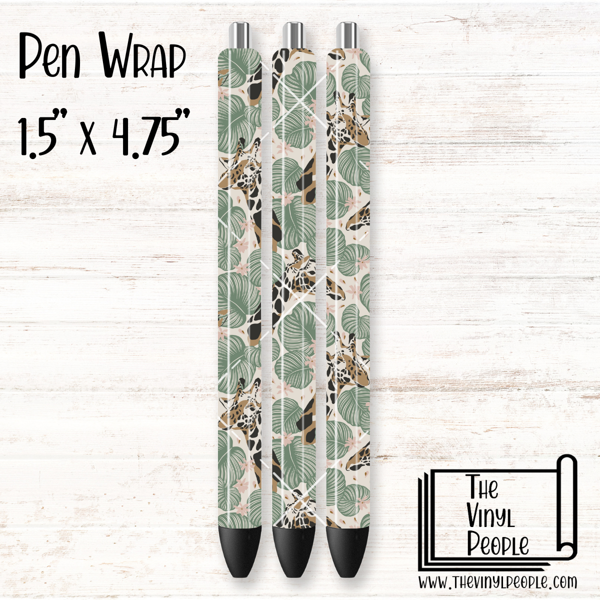 Giraffe Jungle Pen Wrap