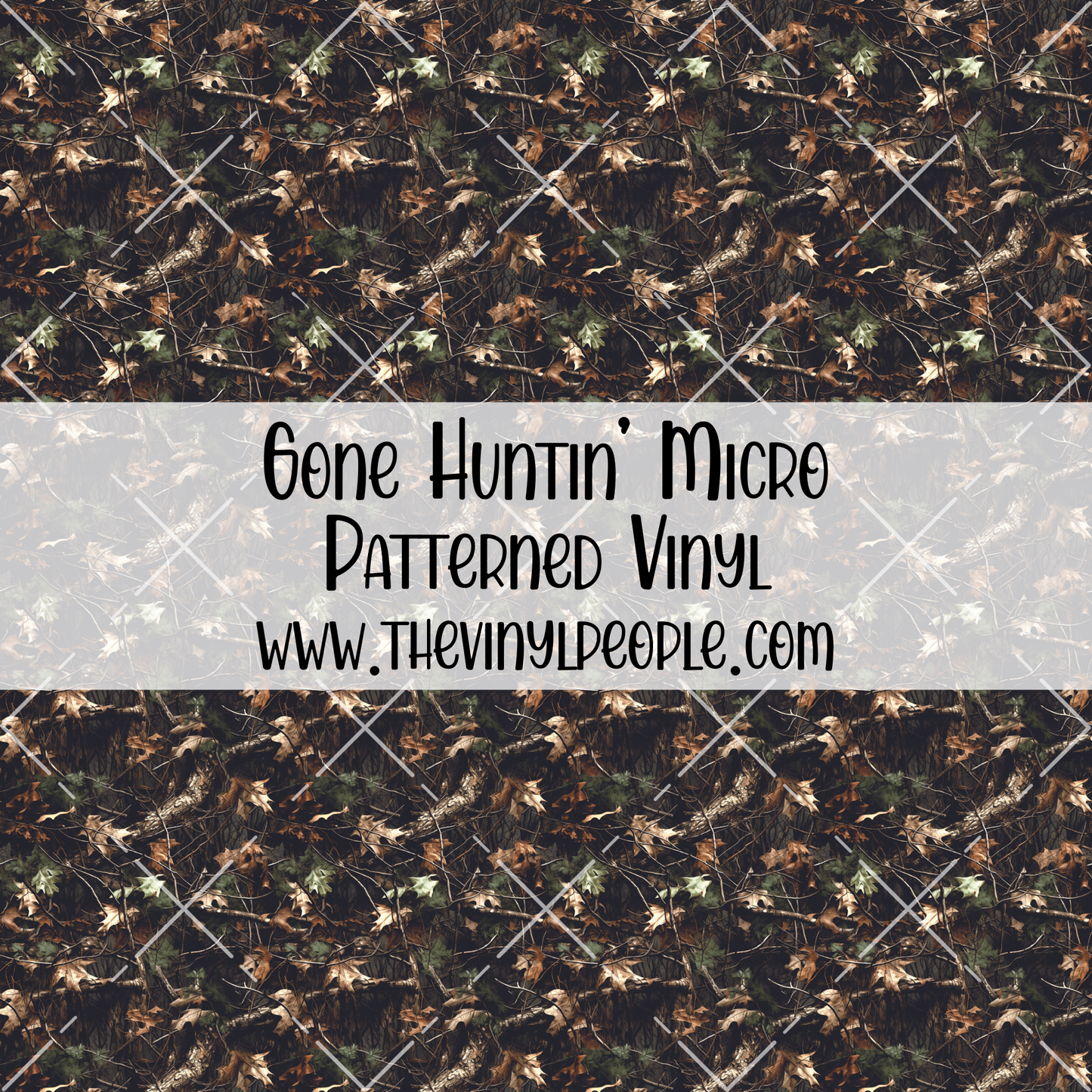 Gone Huntin' Patterned Vinyl
