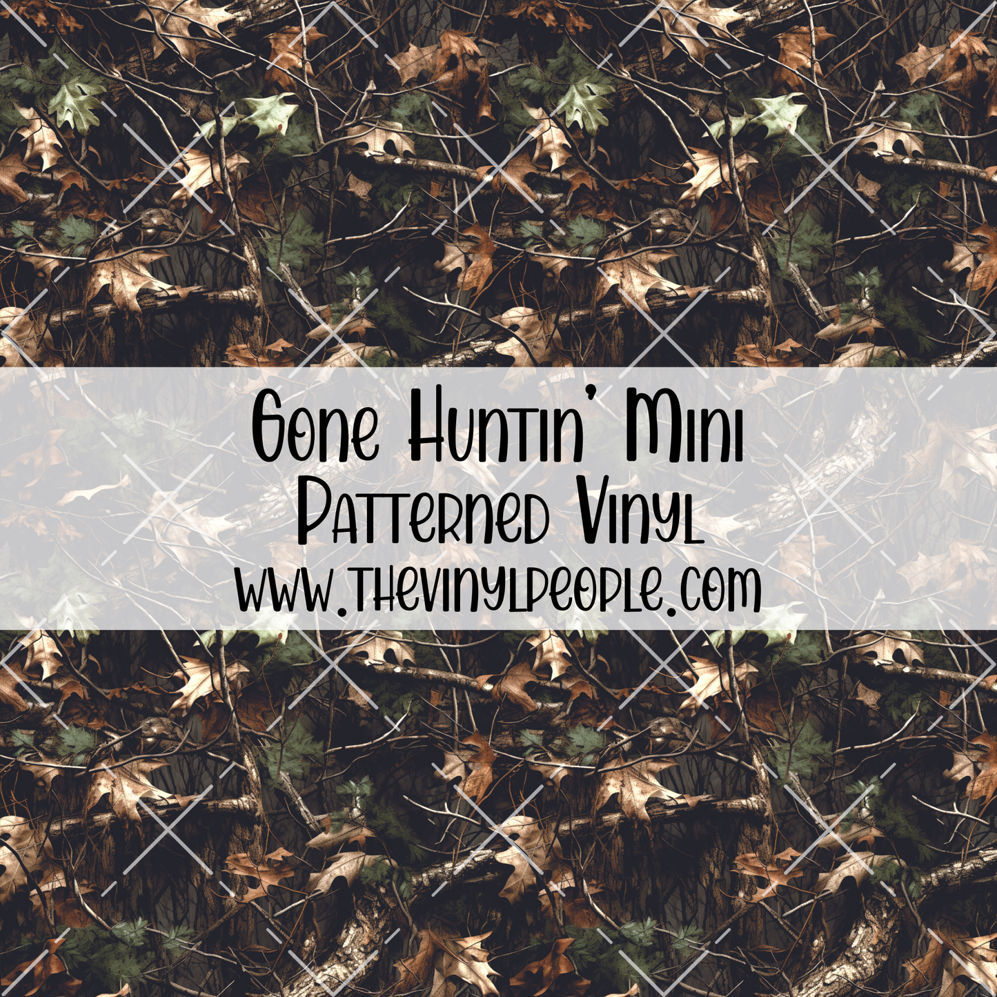 Gone Huntin' Patterned Vinyl
