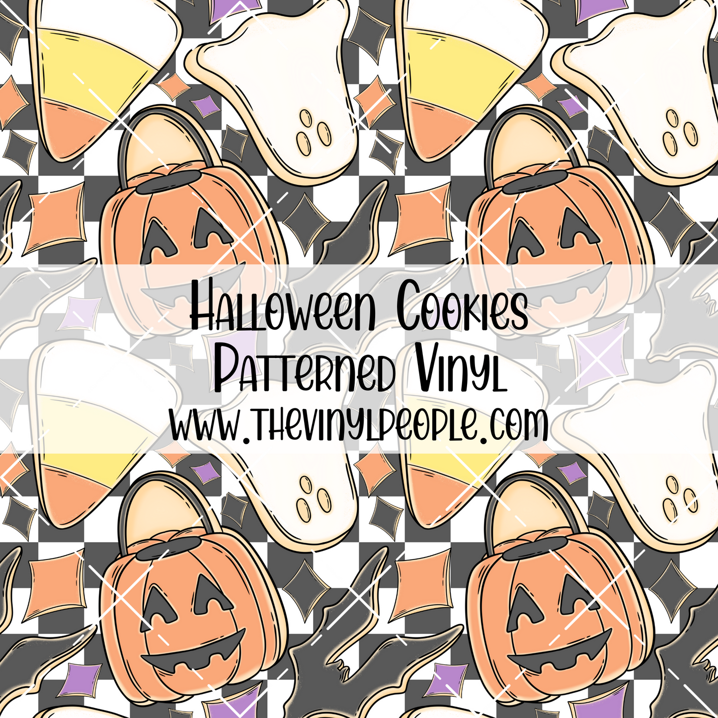 Halloween Cookies Patterned Vinyl