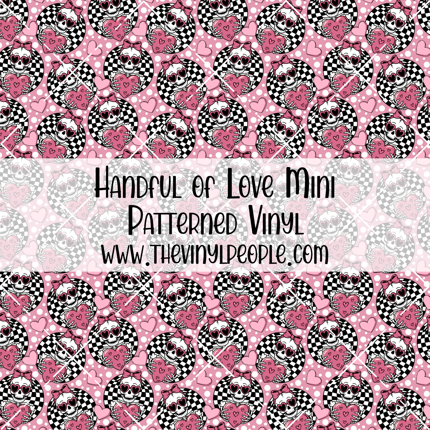 Handful of Love Patterned Vinyl