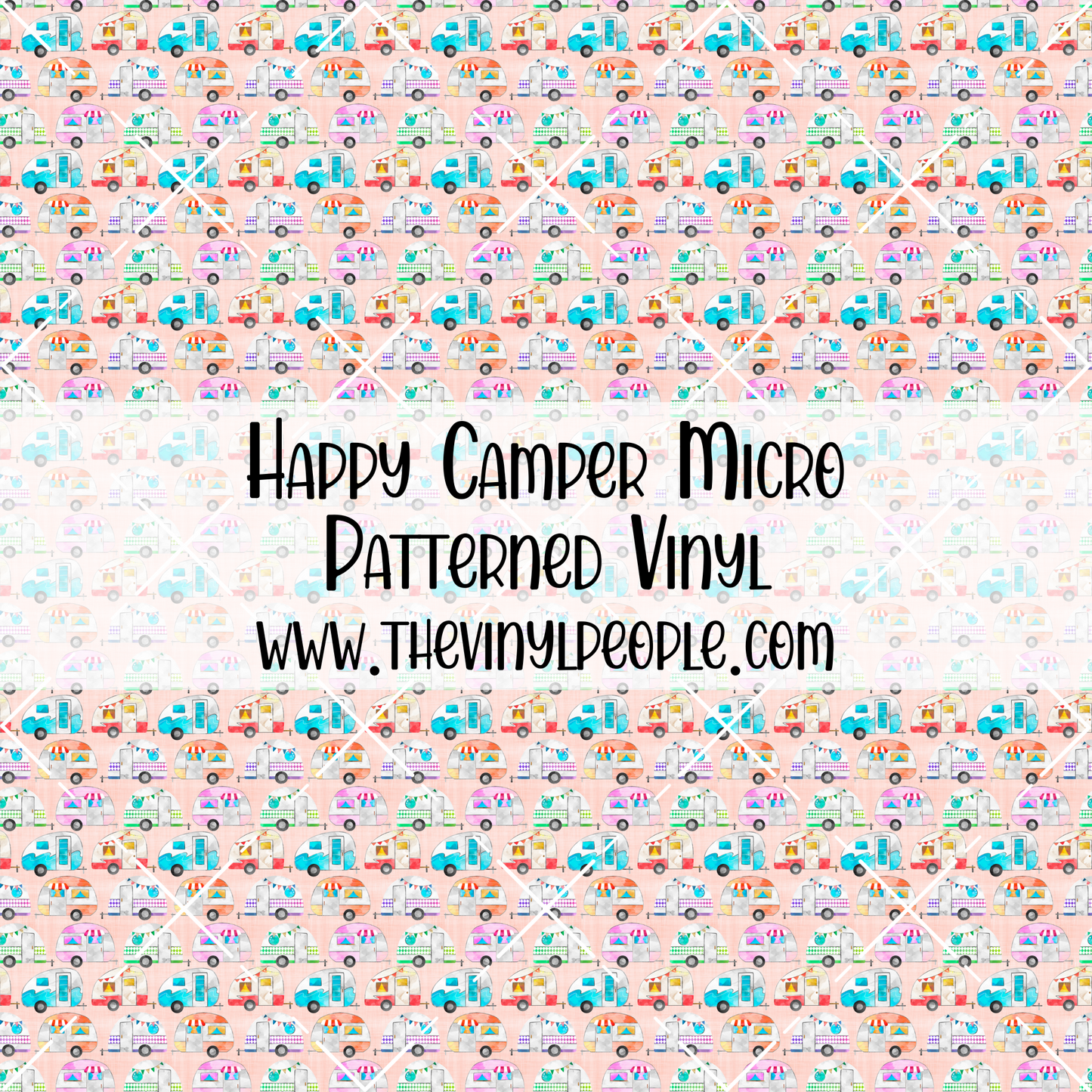 Happy Camper Patterned Vinyl