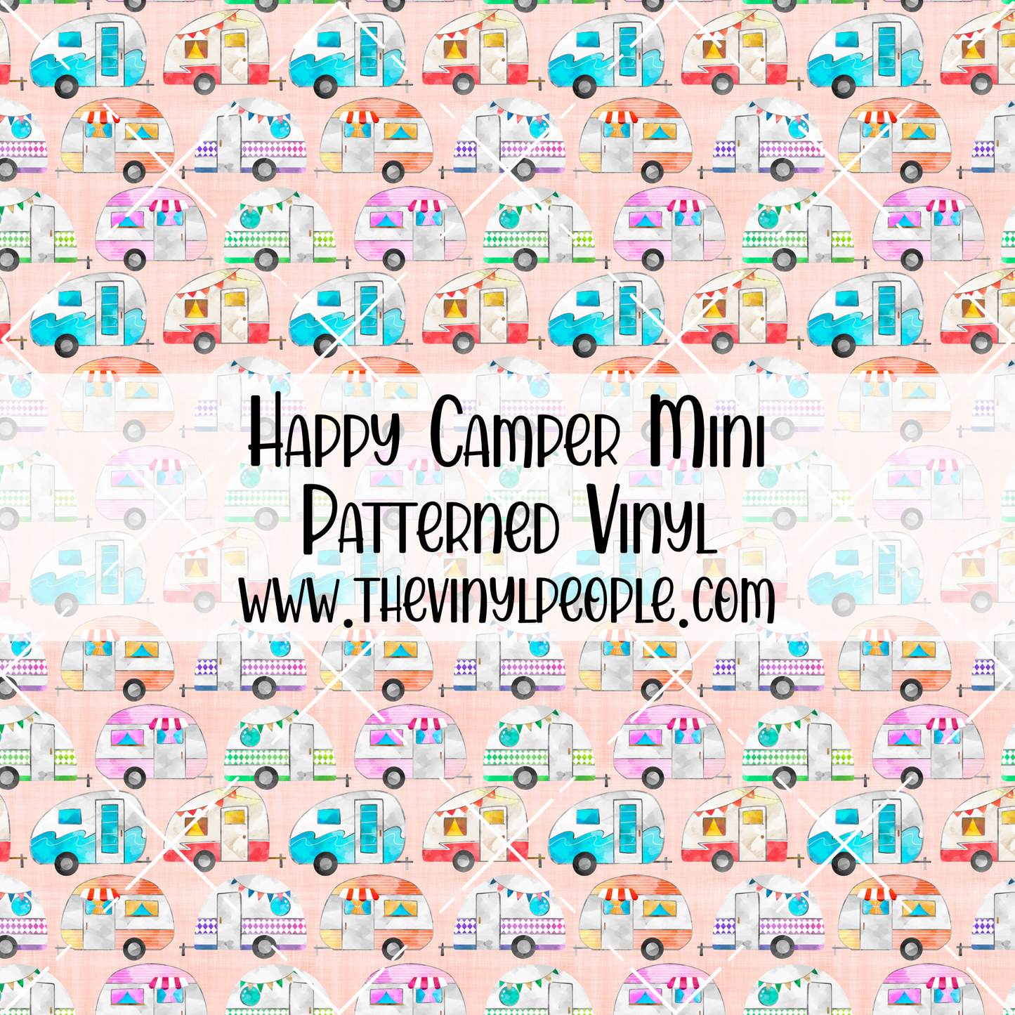 Happy Camper Patterned Vinyl