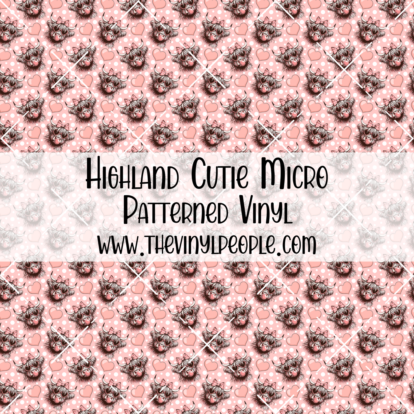 Highland Cutie Patterned Vinyl