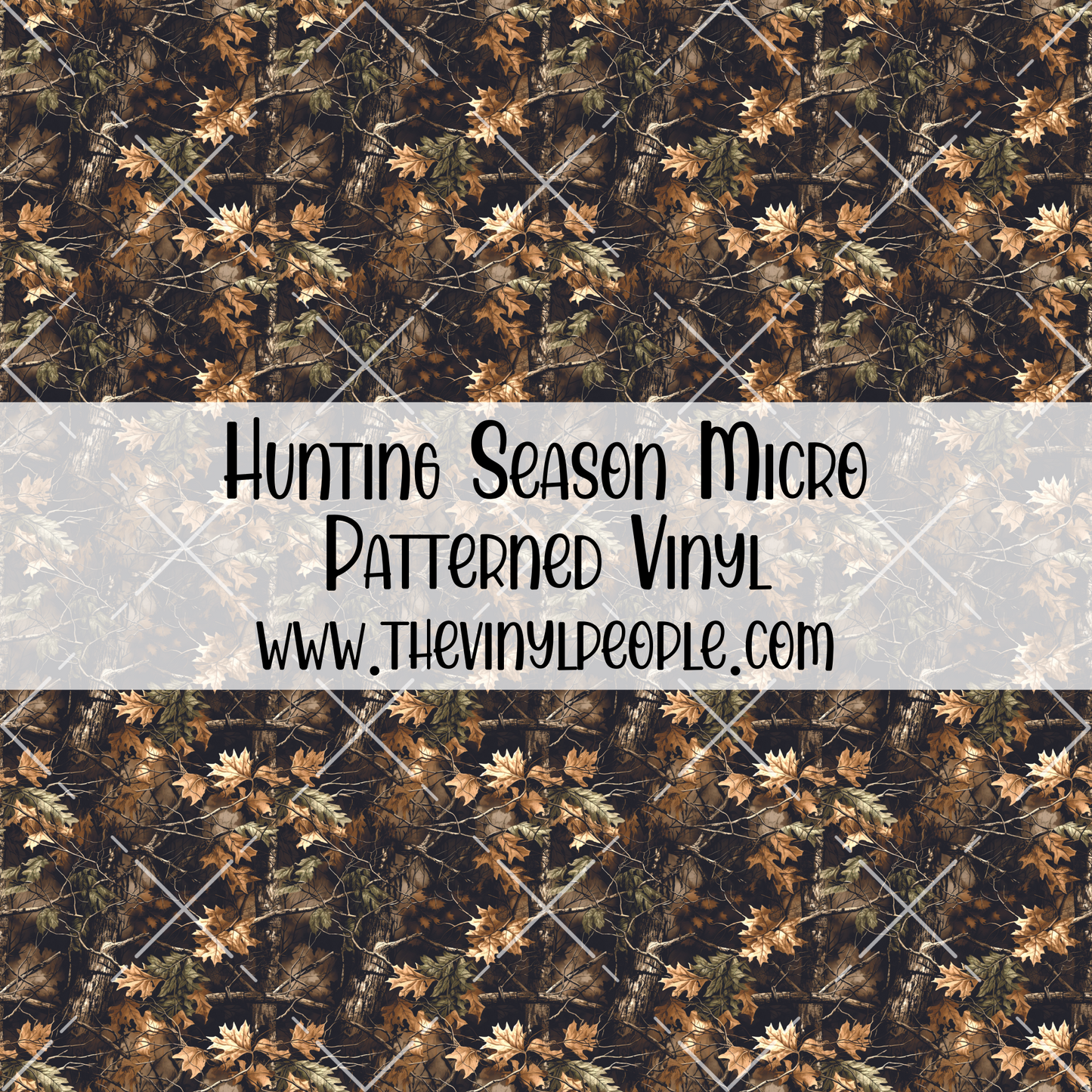 Hunting Season Patterned Vinyl