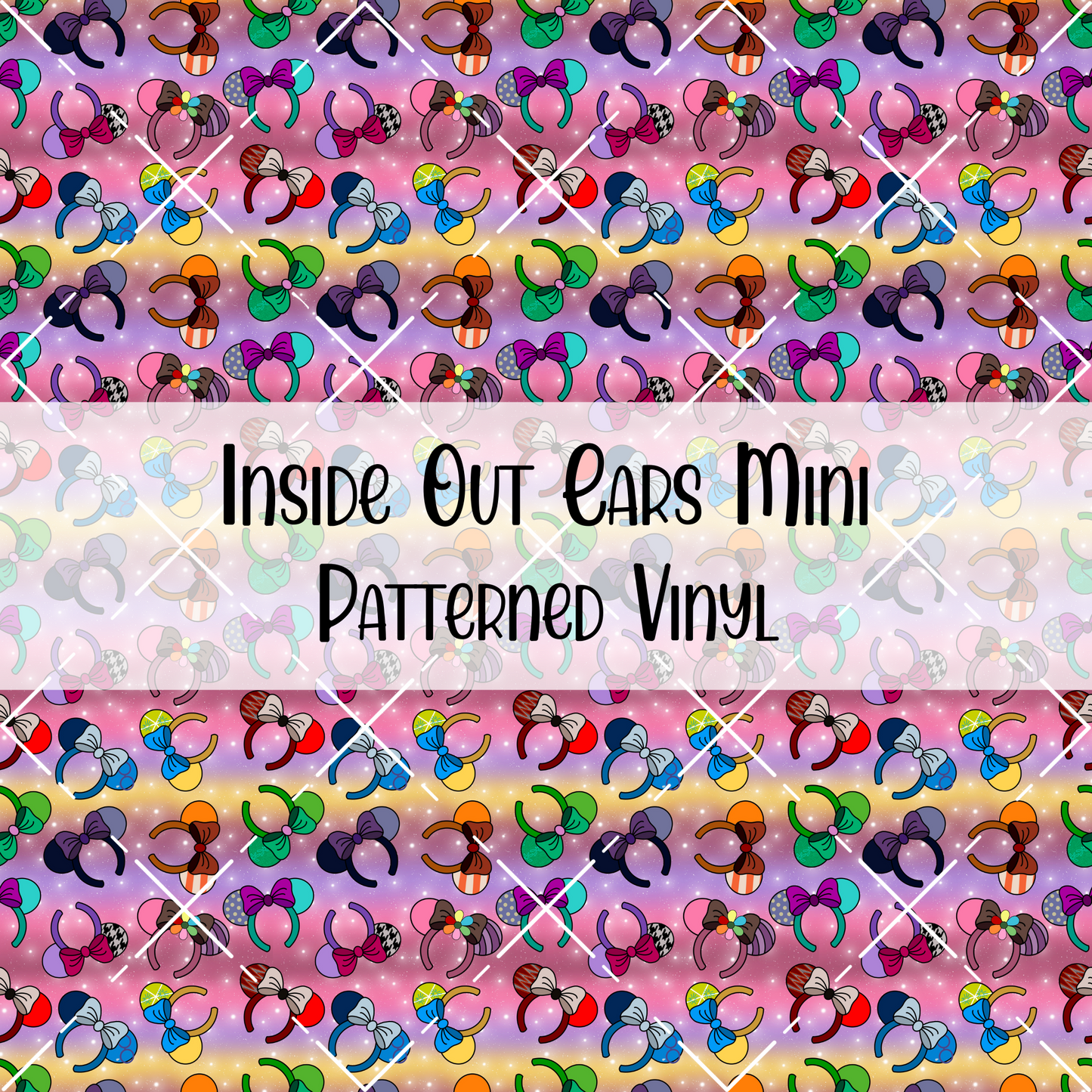 Inside Out Ears Patterned Vinyl