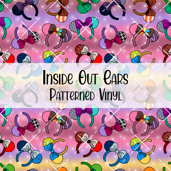 Inside Out Ears Patterned Vinyl
