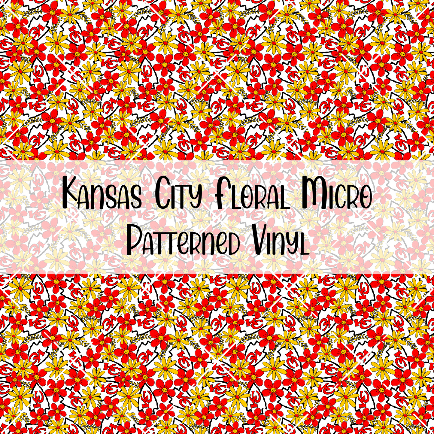 Kansas City Floral Patterned Vinyl