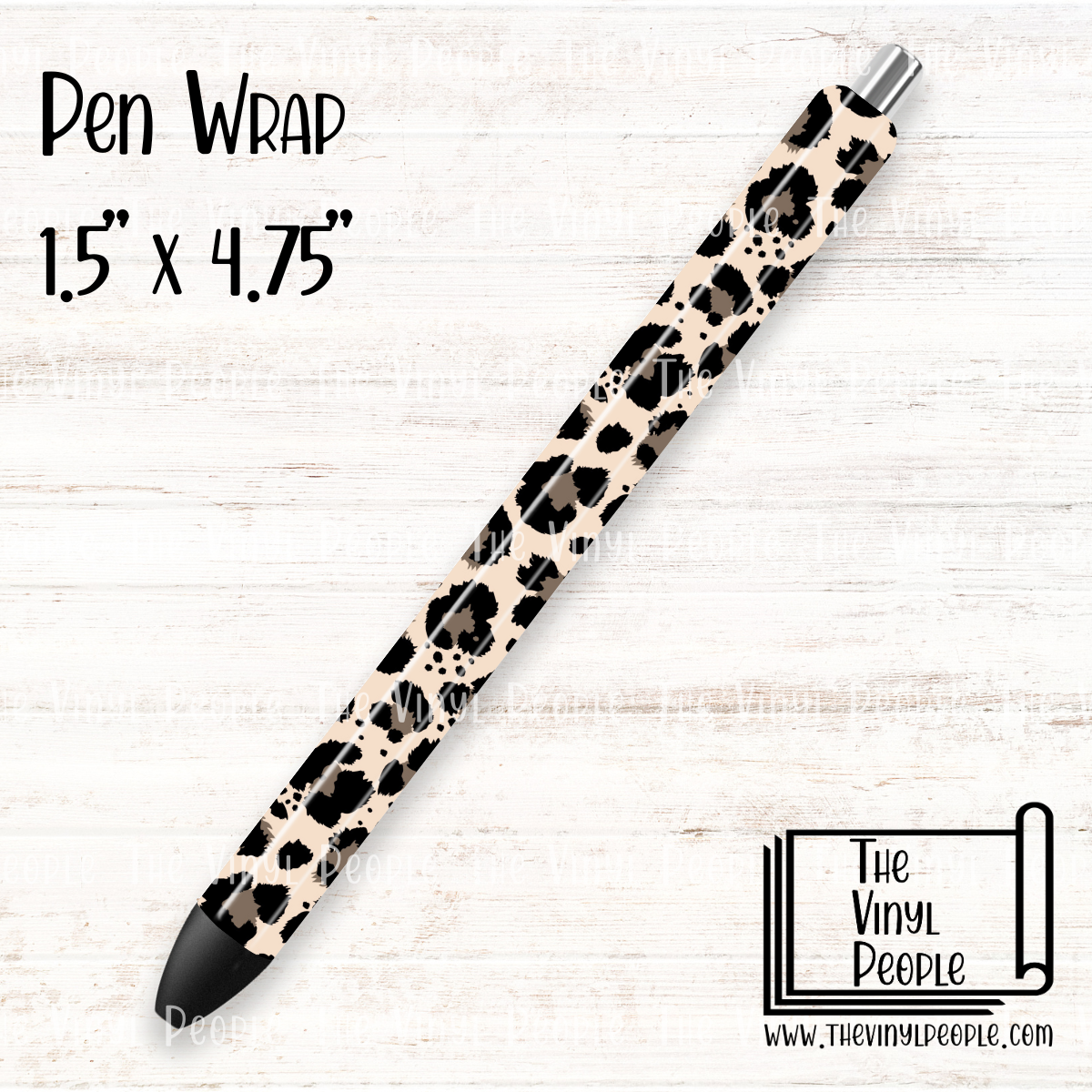 Leopard Print Pen Wrap