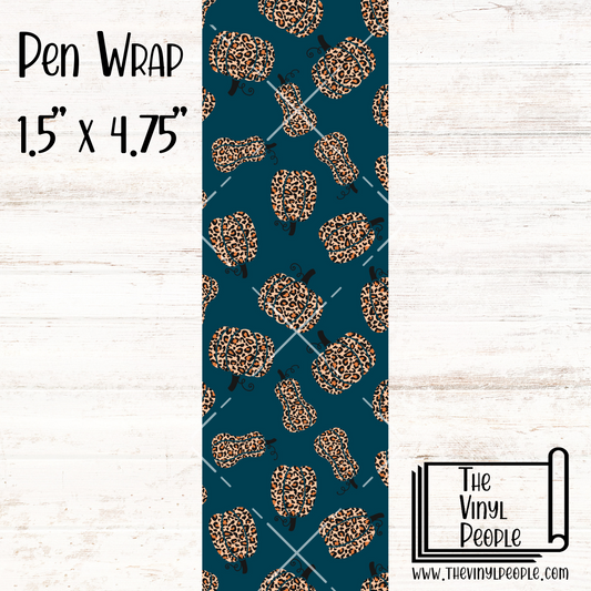 Leopard Pumpkins Pen Wrap