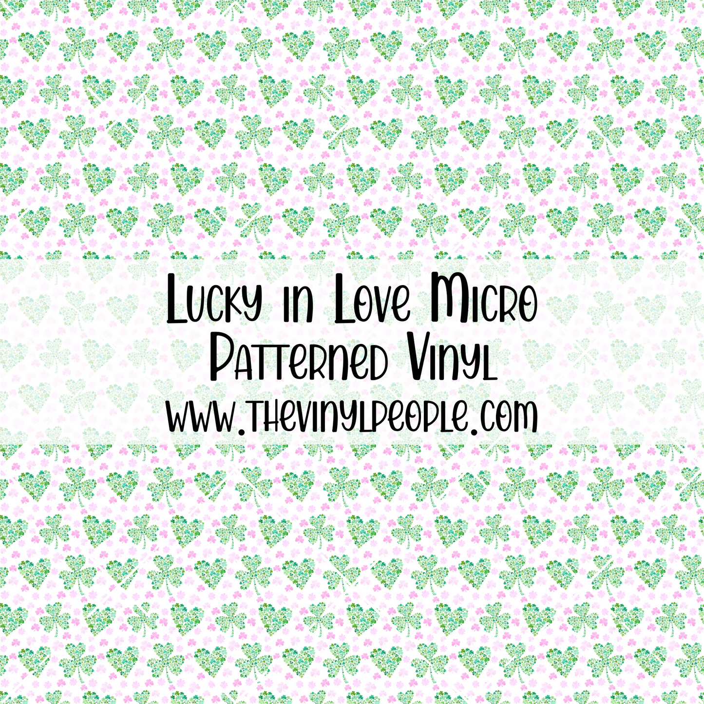 Lucky in Love Patterned Vinyl