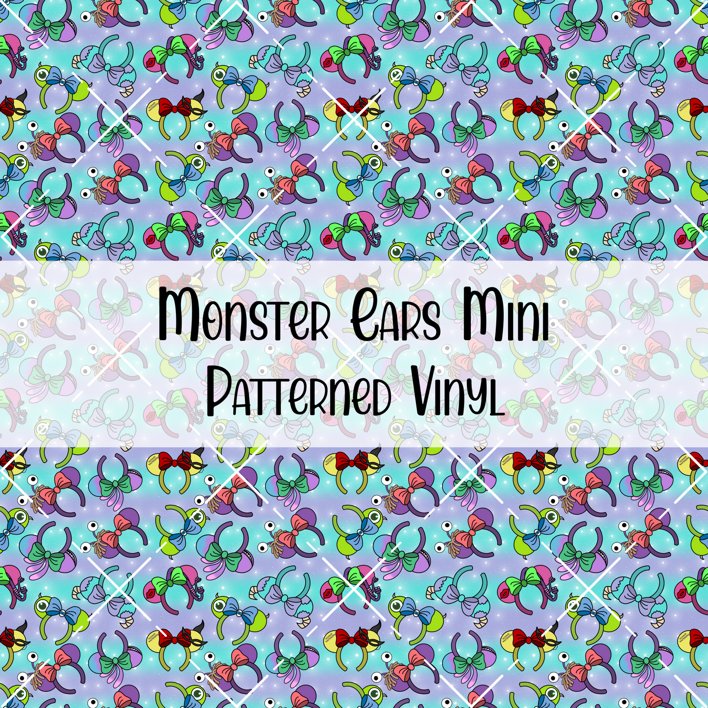 Monster Ears Patterned Vinyl