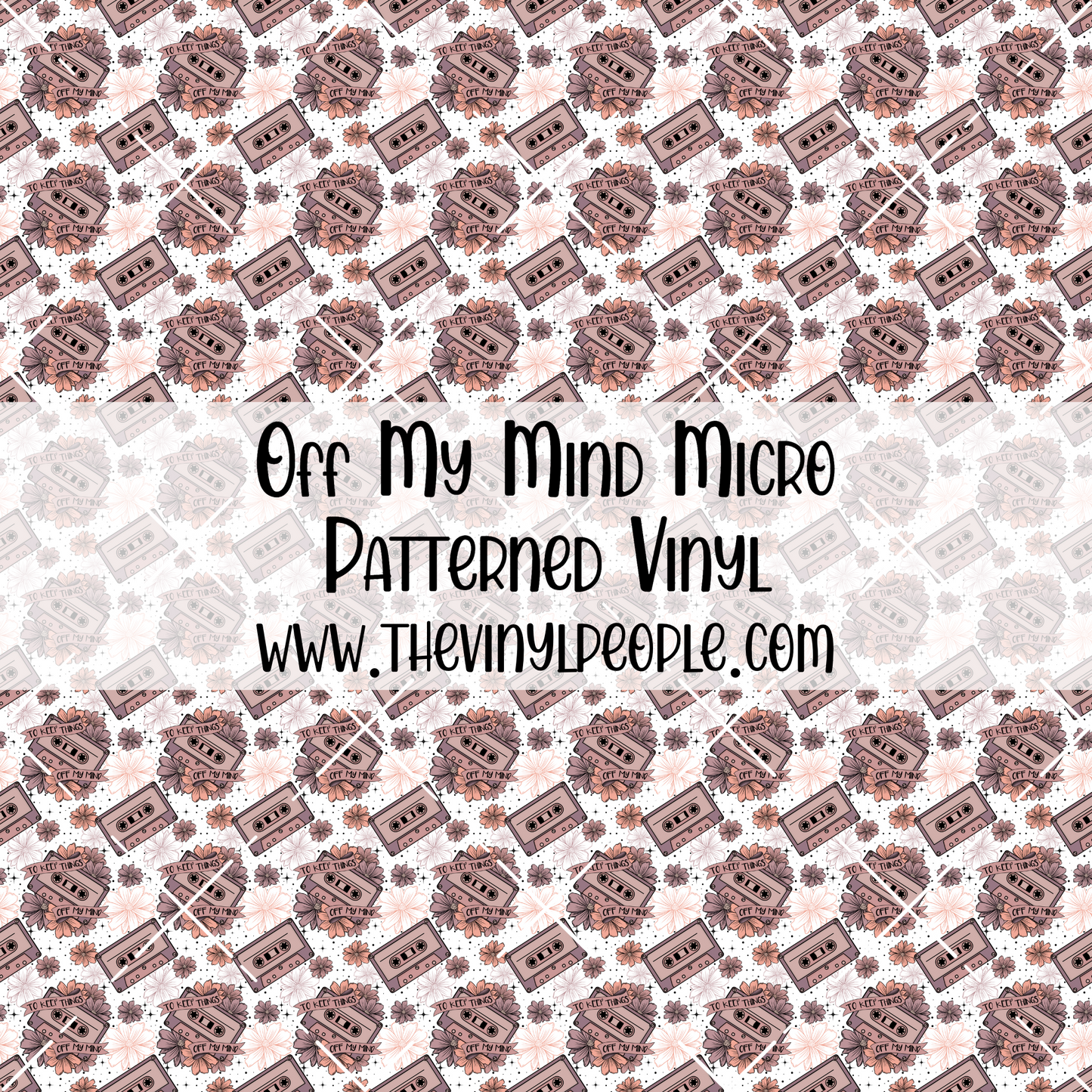 Off My Mind Patterned Vinyl