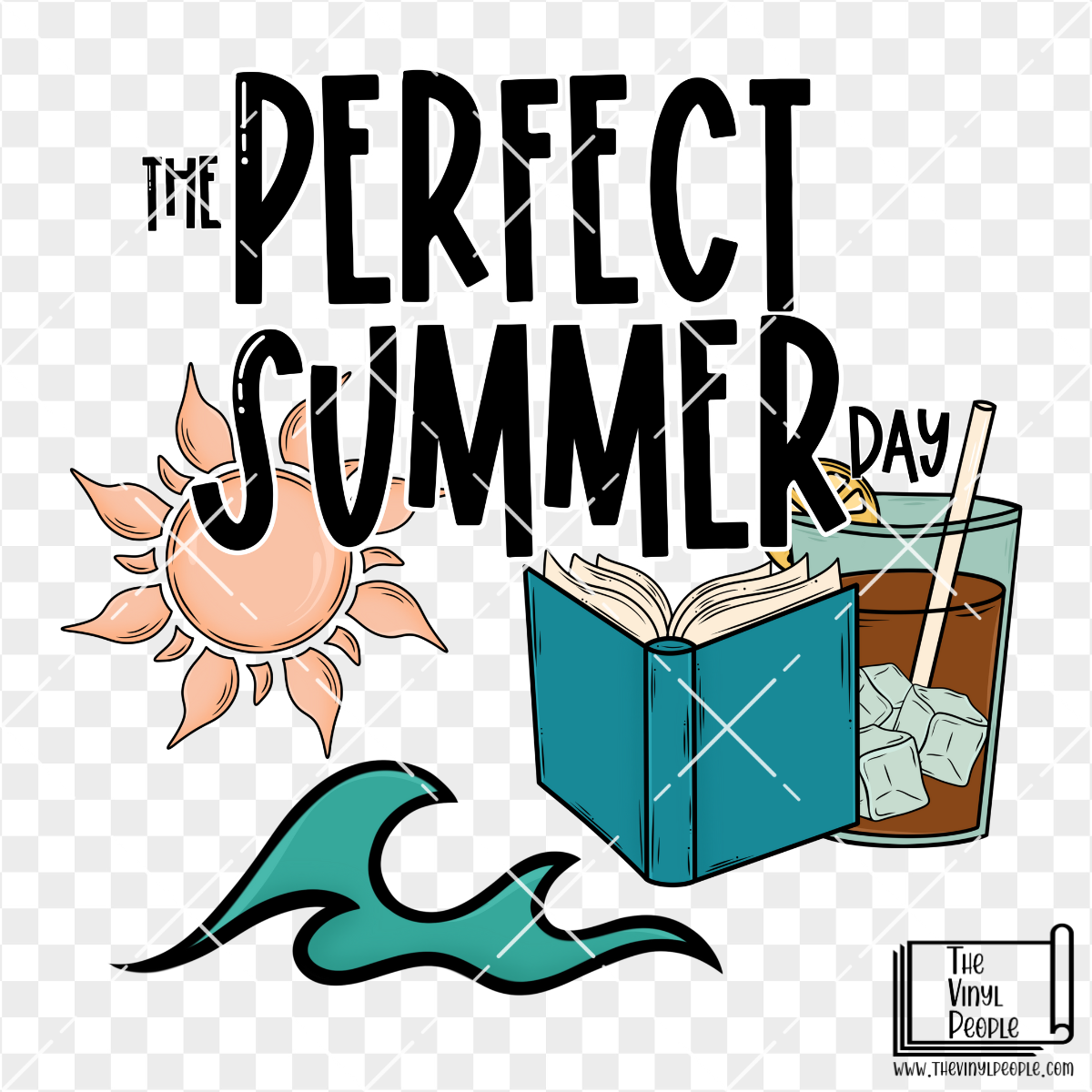 Perfect Summer Day Vinyl Decal