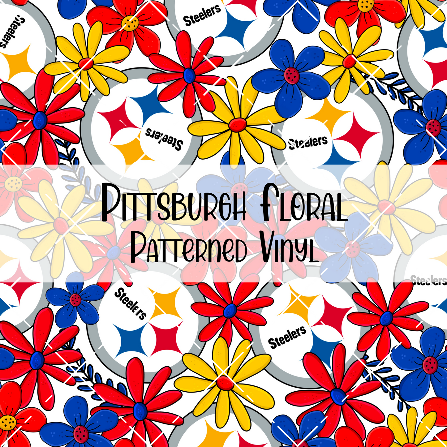 Pittsburgh Floral Patterned Vinyl