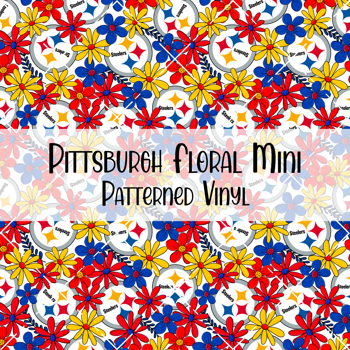 Pittsburgh Floral Patterned Vinyl