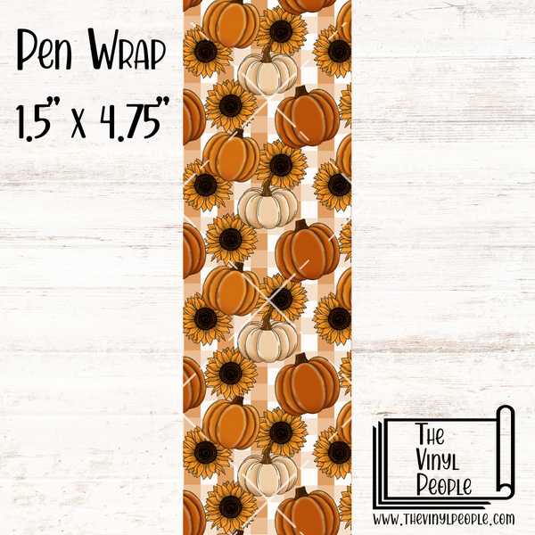 Pumpkin Patch Pen Wrap