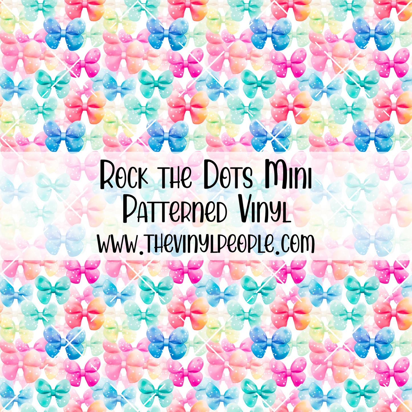 Rock the Dots Patterned Vinyl