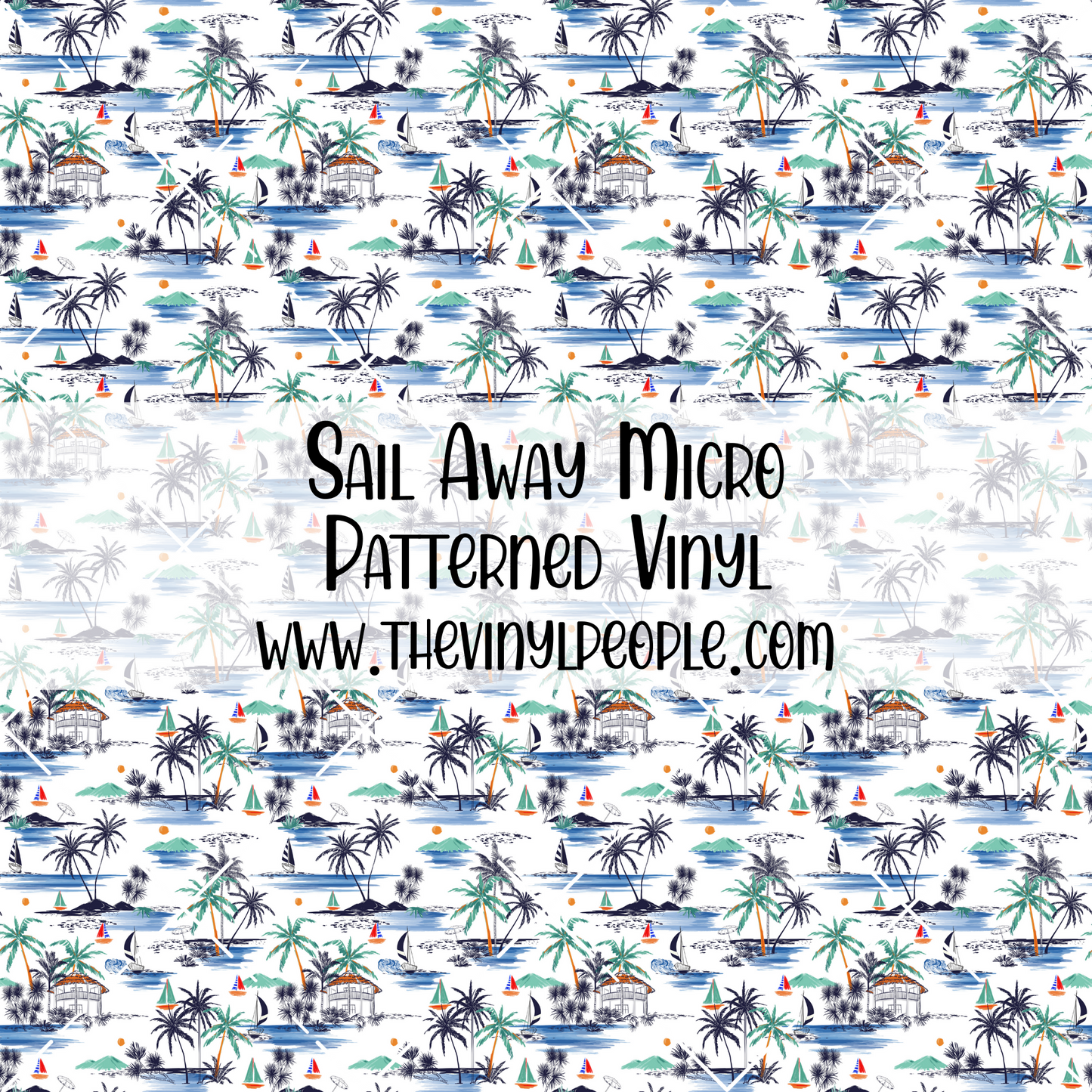 Sail Away Patterned Vinyl