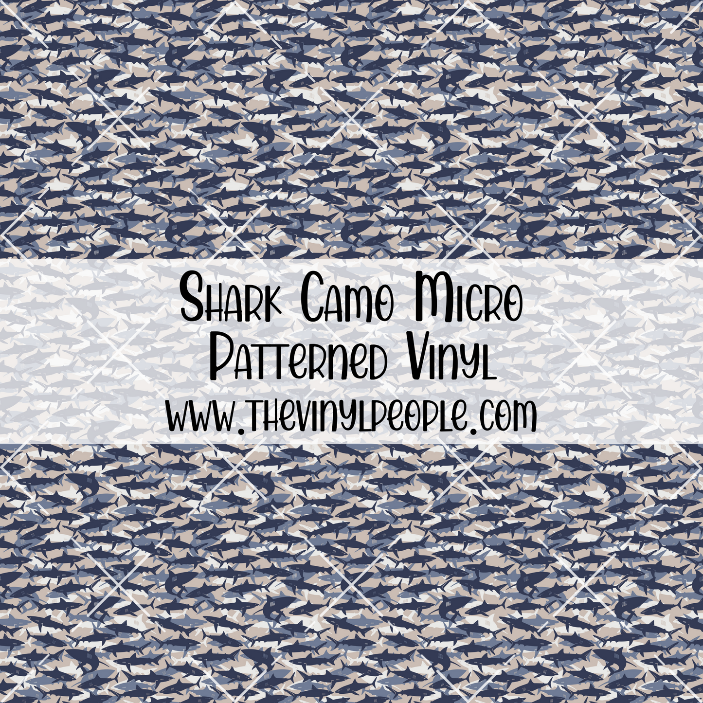 Shark Camo Patterned Vinyl