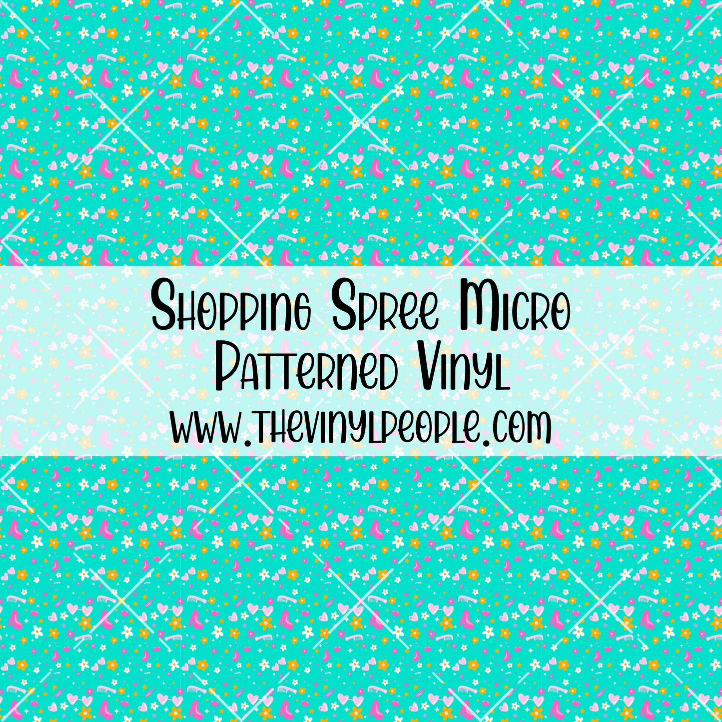 Shopping Spree Patterned Vinyl