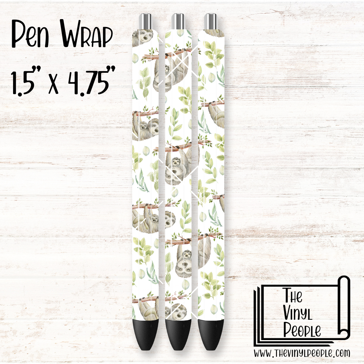 Sloth Snuggles Pen Wrap